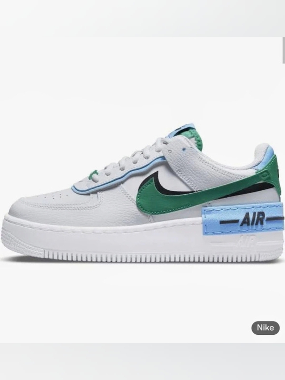 Nike Air Force 1 Low Shadow Malochite (Green Blue)